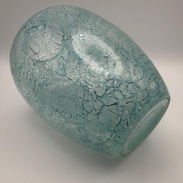 1930s Vintage Art Deco Glass Vase by Walter Dexel for WMF Ikora, 1930s For Sale - Image 5 of 8