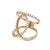 Diamond Ring 14k Gold 0.85 TCW Certified For Sale - Image 10 of 12