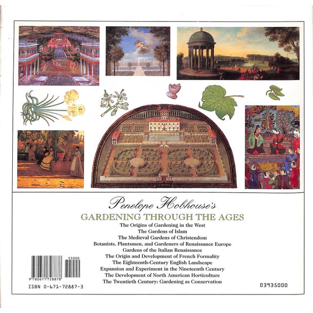 Paper "Penelope Hobhouse's Gardening Through the Ages" 1992 Hobhouse, Penelope For Sale - Image 7 of 12