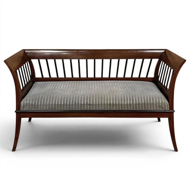 Antique French Directoire Style Settee ~ Canape For Sale - Image 15 of 15