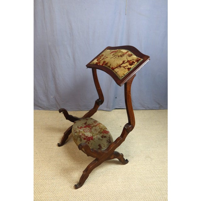 Antique Curule Chair in Wood, 1800s For Sale - Image 6 of 9