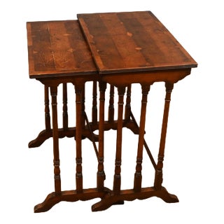 Edwardian Mahogany Occasional Tables, 1900s, 1890s, Set of 3 For Sale