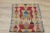 Red 1980s Scandinavian Blue Small Kilim For Sale - Image 8 of 9