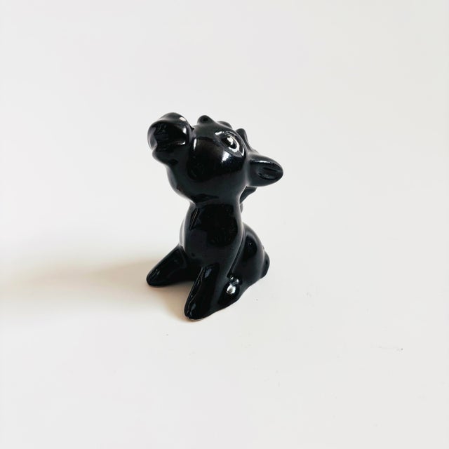 Mid-Century Modern Mid Century Ceramic Donkey Figurine, Japan For Sale - Image 3 of 8