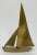 Vintage Dolbi Cashier Attributed MCM Brass Sailboat For Sale - Image 4 of 5