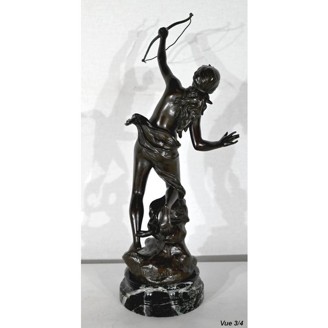 Jean Garnier, Diana the Huntress, Late 19th Century, Bronze For Sale - Image 14 of 18