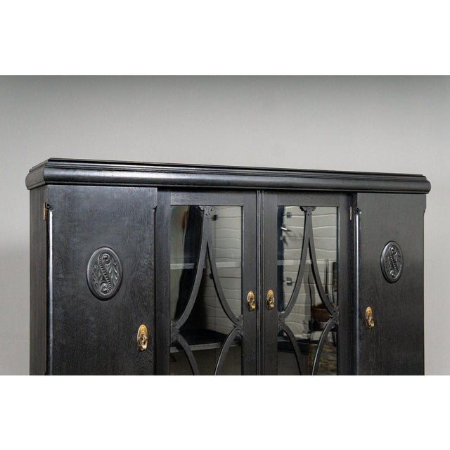 Art Nouveau Display Bookcase For Sale - Image 6 of 18