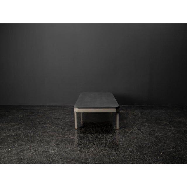 Bauhaus Architect's Coffee Table in Metal and Wood, 1920s For Sale - Image 3 of 18