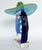 Blue Murano Glass Sculpture After Picasso by Renato Anatra, Signed C1980 For Sale - Image 8 of 13