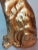 Baroque Vintage Gold Leaf & Ceramic Tiger For Sale - Image 3 of 11
