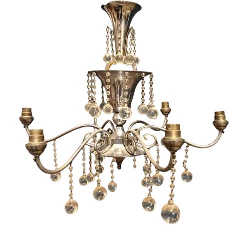 Art Deco Style Chandelier For Sale