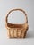 Late 20th Century Vintage Wicker Gathering Basket For Sale - Image 5 of 11
