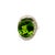 12.12 Carat Peridot Diamond Platinum Spiral Halo Ring, Size 6.5 For Sale In Los Angeles - Image 6 of 6