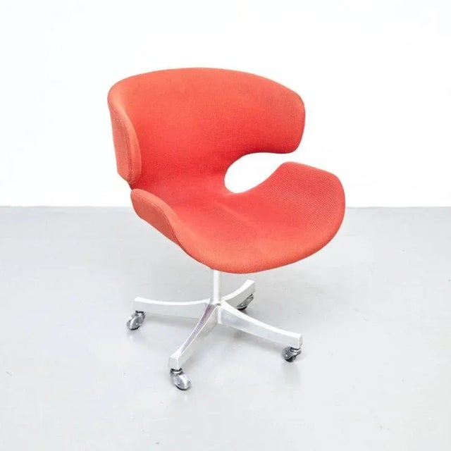 Metal Kabuto Desk Chair by Isamu Kenmochi for Tendo Mokko, 1961 For Sale - Image 7 of 8
