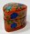 Vintage Lacquered Floral Trinket Box For Sale - Image 4 of 6