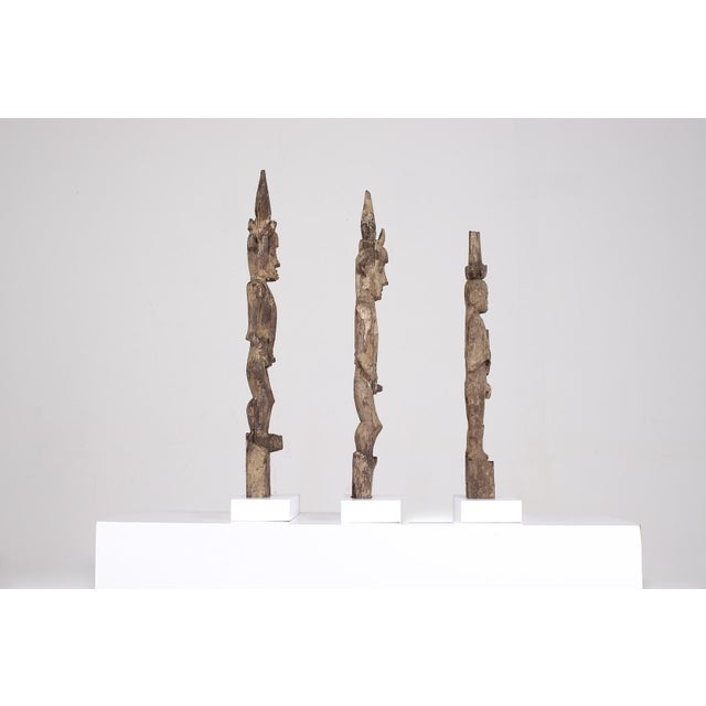 Borneo Artist, Hampatong Dayak Ancestral Figure, 1800s, Ironwood For Sale - Image 5 of 6