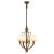 1930s Art Deco Bronze Chandelier attributed to Emilio Lancia for Italo Carlotti, Italy, 1930s For Sale - Image 5 of 5