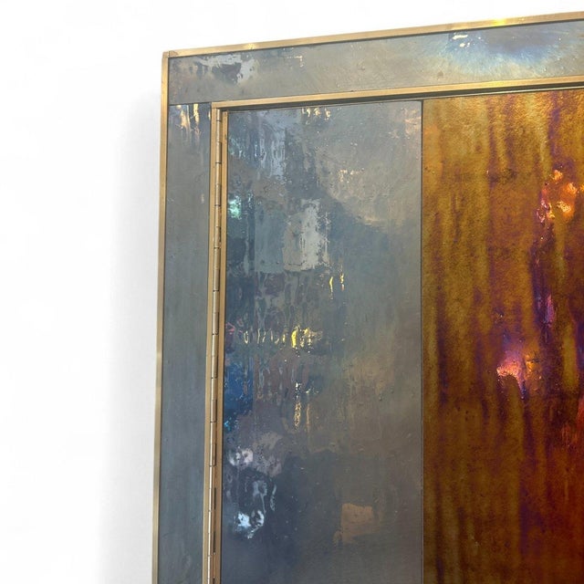 Murano Glass Water Lily Cabinet For Sale - Image 5 of 12