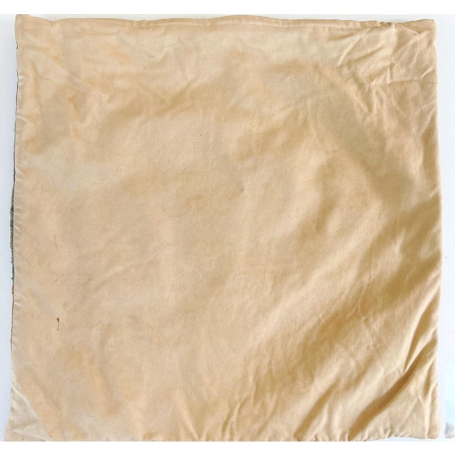 Antique Romanian Bessarabian Tapestry Wool Kilim Pillow Cover C1930s 20"x20" This Antique Romanian Bessarabian Tapestry...