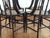 Brown Antique Spindle Bow Back Cane Chairs - Set of 4 For Sale - Image 8 of 11