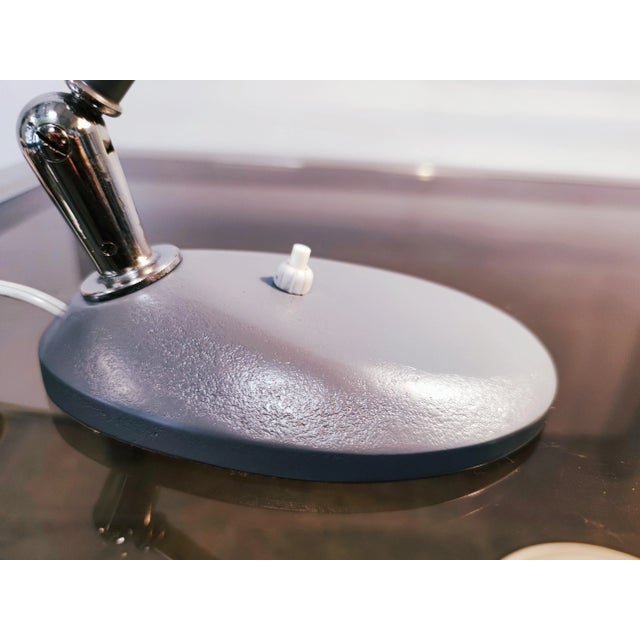 Metal Mid-Century Table Lamp from Stilnovo For Sale - Image 7 of 18