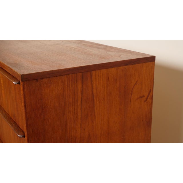 Vintage Danish Chest of Drawers in Teak For Sale - Image 5 of 10