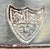 Silver Vintage Prill Silver Co. 12" Silverplate Gallery Tray With Lion Crest, Beaded Rim & Paw Feet For Sale - Image 8 of 8