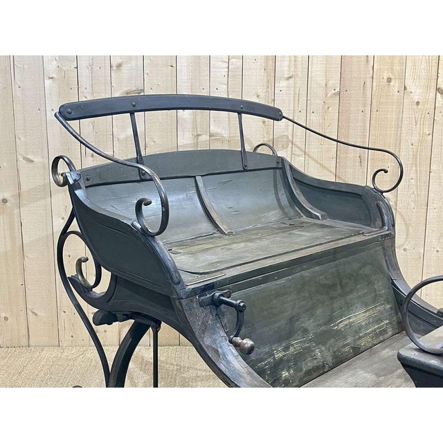 Swiss Sled in Fir 19th Century Chairish