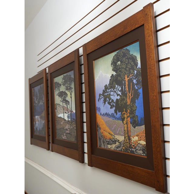 Age: Approx. 20 Years Old Details: High Quality Construction Arts & Crafts Style Stunning Decorator Arts & Crafts Prints...