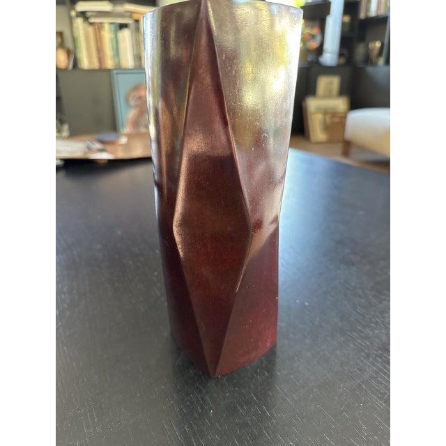 Japanese Vase, Showa Period, 1980s For Sale - Image 4 of 9