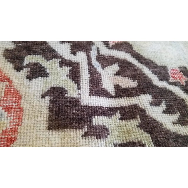 Vintage Turkish Pastel Oushak Rug-10’3’x13’11" For Sale - Image 12 of 13
