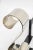 Andirons Modern Nickel Plated, "S Form", For Sale - Image 4 of 11