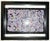 Modern era Astroism abstract acrylic on canvas under glass in frame by Mimmo Amelio, abstract and cubist fine artist and...