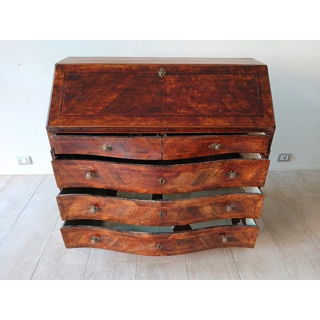 18th Century Louis XVI Drop-Leaf Chest of Drawers For Sale - Image 12 of 18