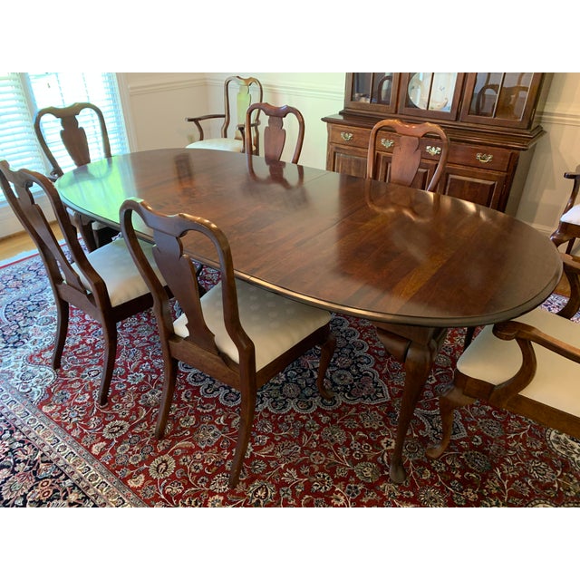 Cresent Cherry Dining Set Chairish