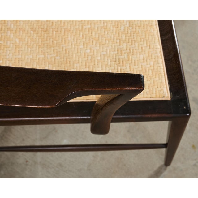 Set of Four Antler Dining Chairs by Edward Wormley for Dunbar For Sale - Image 14 of 18