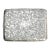 Amazing Ornate Antique Foliate Pattern Sterling Silver Card Cigarette Case For Sale