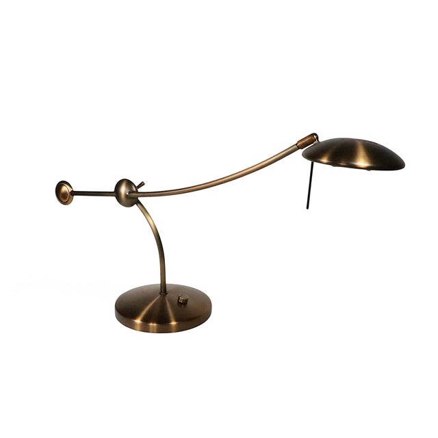 Late 20th Century Adjustable Post Modern Halogen Desk Lamp For Sale - Image 10 of 13