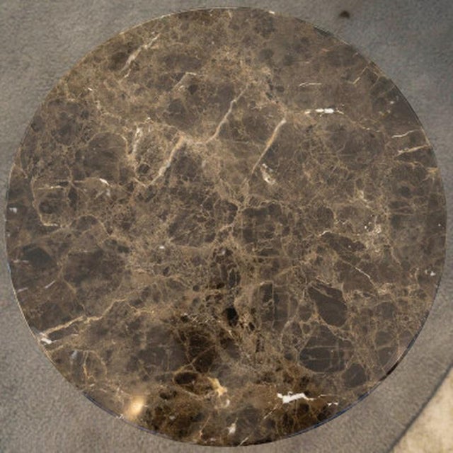 Tulip Side Table with Marble Top by Eero Saarinen for Knoll For Sale - Image 6 of 7