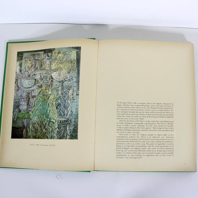 1987 Janet Fish Art Hardcover Book Gerrit Henry Burton & Skira For Sale - Image 4 of 11