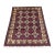 Vintage Afghan Turkmen Ivory Diamond Lattice Tribal Rug - 6'4" X 4'10" For Sale