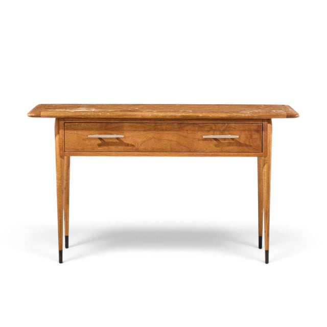Lane Acclaim Mid Century Walnut Console Table This console table measures: 46 wide x 17 deep x 26.25 inches high Fair...