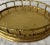 Mid-Century Modern Brass Bamboo Motif Gallery Tray For Sale - Image 3 of 6