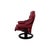 Reno Leather Recliner in Red with Footstool and Manual Function by Stressless, Set of 2 For Sale - Image 14 of 17