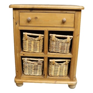 Giants McHale Pine Basket Sideboard For Sale
