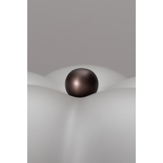 Hana MD Table Lamp in Borosilicate Glass and Brass Finish by Schwung For Sale - Image 15 of 18
