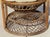 Vintage Thai Bohemian Wicker Peacock Chair With Cushion For Sale - Image 14 of 18