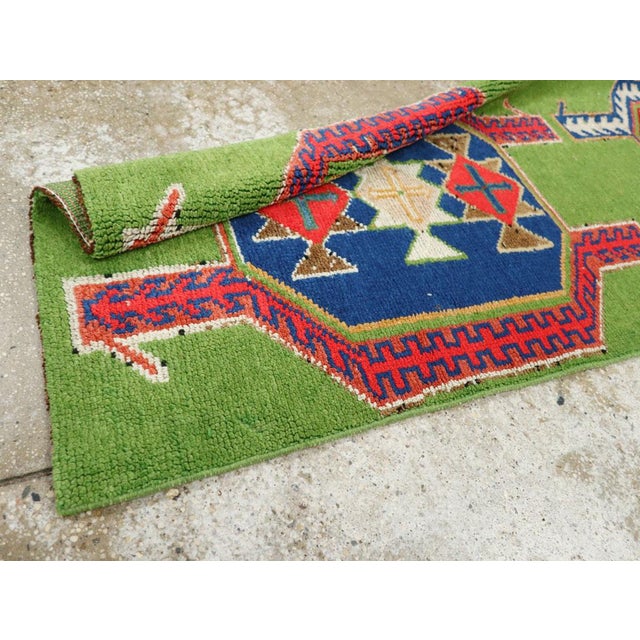 Galerie Shabab Collection Mid-20th Century Turkish Anatolian Runner For Sale - Image 10 of 10