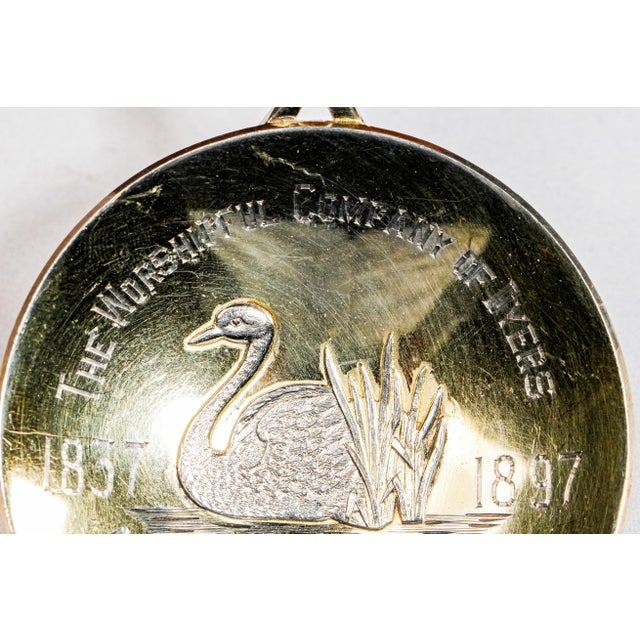 Scarce Commemorative Queen Victoria Jubilee Antique Sterling Silver Spoon Royalty For Sale In New York - Image 6 of 11