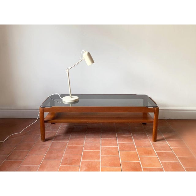 Wood Mid-Century Teak Coffee Table by Myer, 1960s For Sale - Image 7 of 7